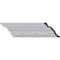 Ekena Millwork 3 7/8"H x 4 1/8"P x 5 3/4"F x 94 1/2"L, (3 7/8" Repeat), Chesterfield Running Rope Crown Moulding MLD03X04X05CH - alternate 1